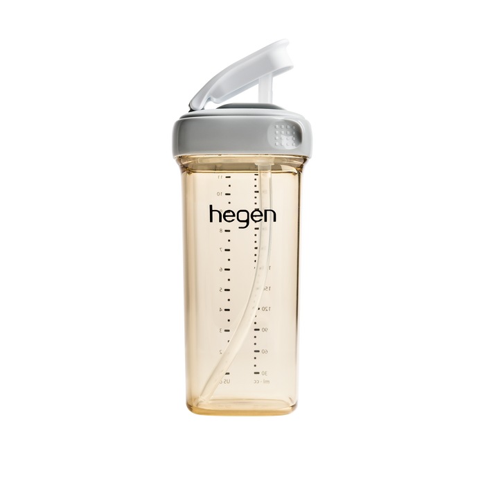 *NEW* Hegen PCTO™ 330ml/11oz Straw Cup PPSU Grey