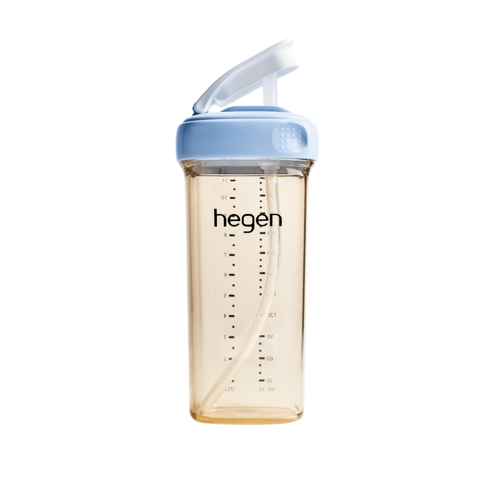 *NEW* Hegen PCTO™ 330ml/11oz Straw Cup PPSU Blue