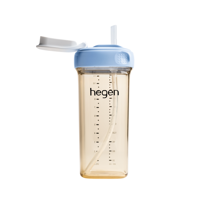 *NEW* Hegen PCTO™ 330ml/11oz Straw Cup PPSU Blue