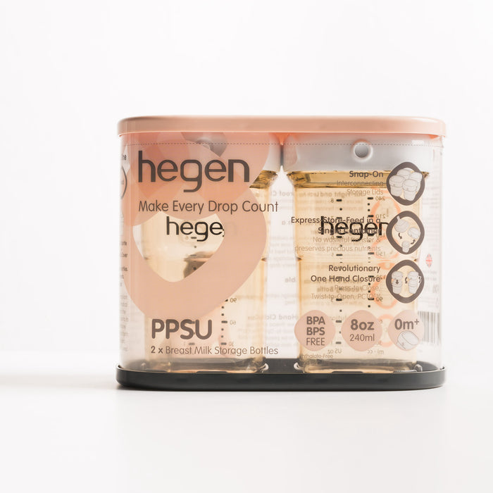 Hegen PCTO 240ml Breast Milk Storage PPSU (2-pack)