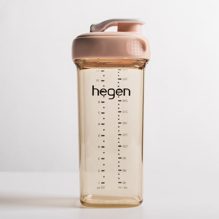 Hegen PCTO 330ml Drinking Bottle PPSU Pink