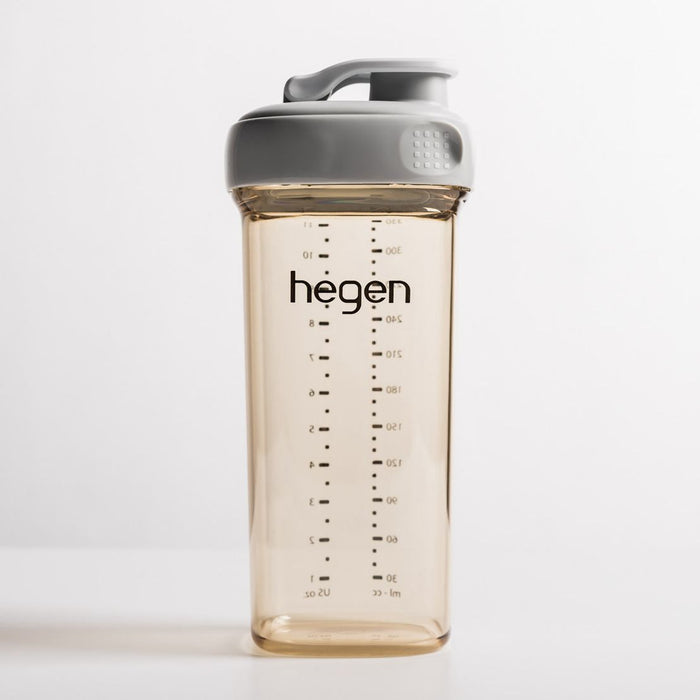 Hegen PCTO 330ml Drinking Bottle PPSU Grey