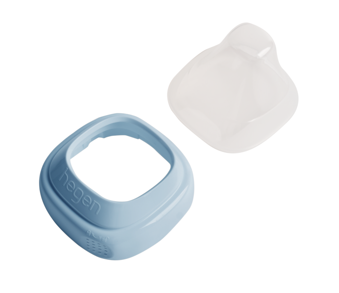 Hegen PCTO Collar and Transparent Cover Blue